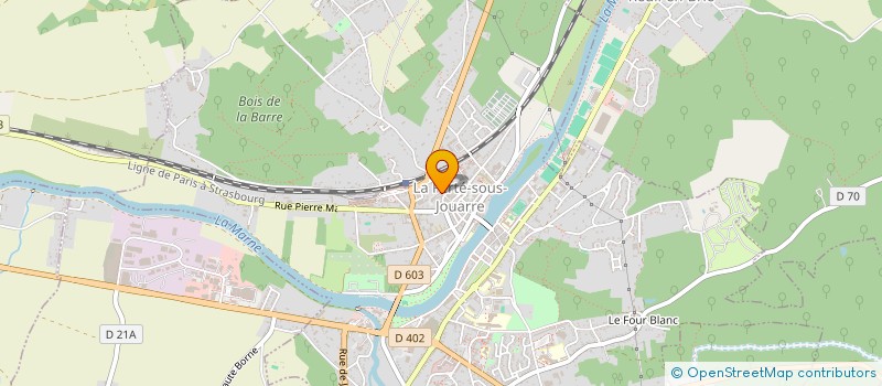 localisation de l'entreprise GROUPE GUITTET à LA FERTE-SOUS-JOUARRE