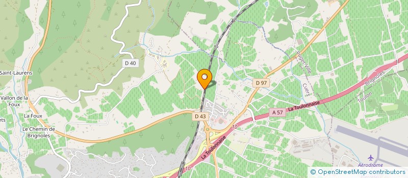 localisation de l'entreprise GROUPE GYCME  CUERS