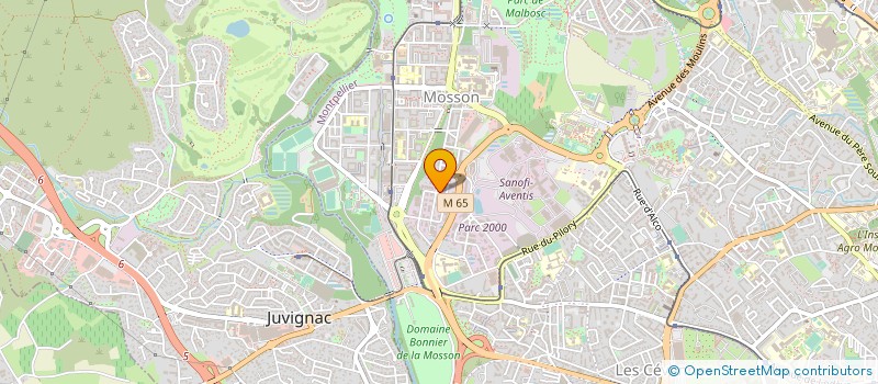 localisation de l'entreprise GROUPE H-D à MONTPELLIER