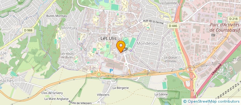 localisation de l'entreprise GROUPE H.M.K à LES ULIS