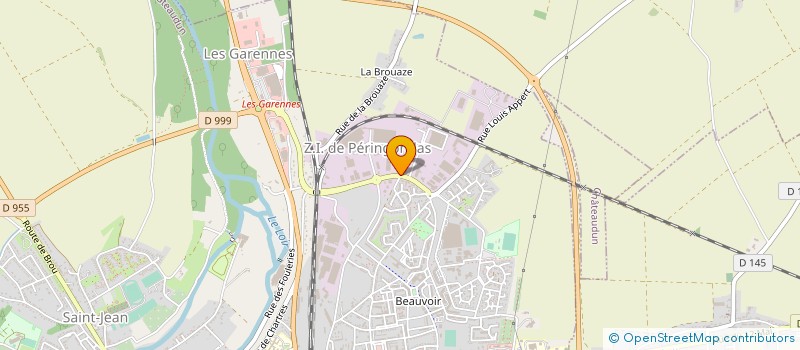 localisation de l'entreprise GROUPE HABITAT à CHATEAUDUN