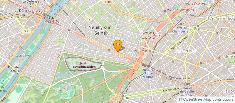 localisation de l'entreprise GROUPE HANSEN à NEUILLY-SUR-SEINE