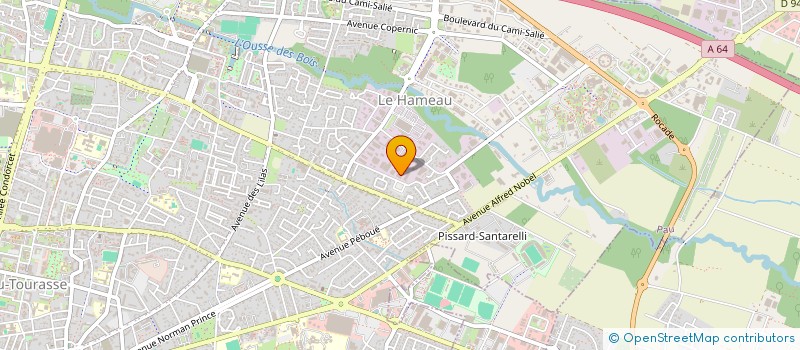 localisation de l'entreprise GROUPE HAURE-MIRANDE à PAU