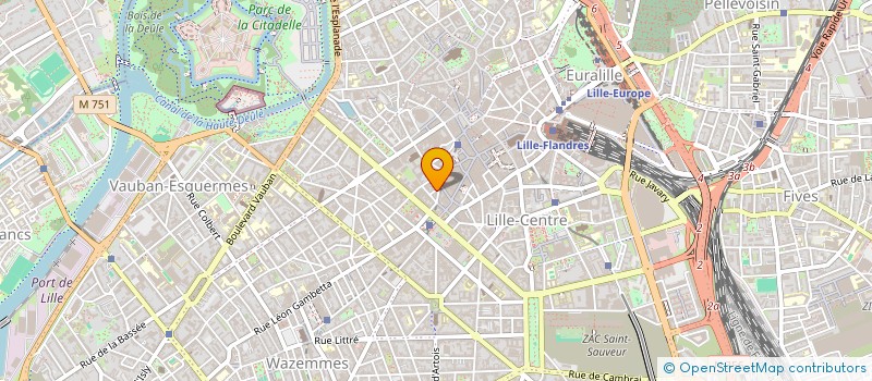 localisation de l'entreprise GROUPE HEALTHY LIFE  LILLE