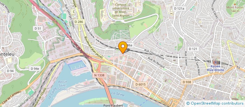 localisation de l'entreprise GROUPE HECQUET OCCASIONS à ROUEN