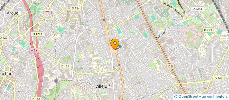 localisation de l'entreprise GROUPE HERITAGE FRANCAIS  VILLEJUIF