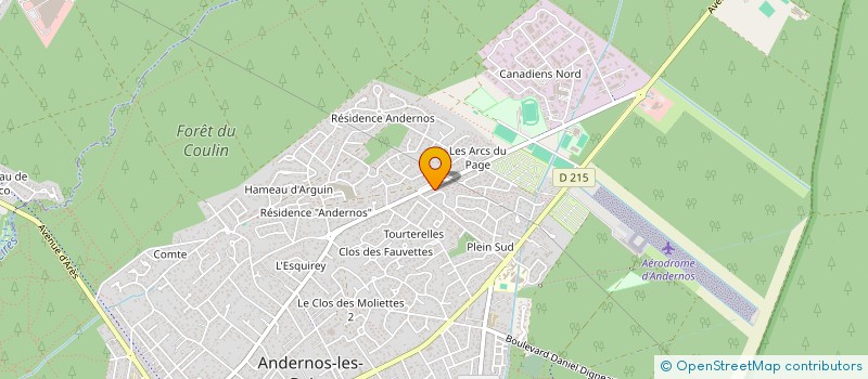 localisation de l'entreprise GROUPE HERRANZ IMMOBILIER à ANDERNOS-LES-BAINS