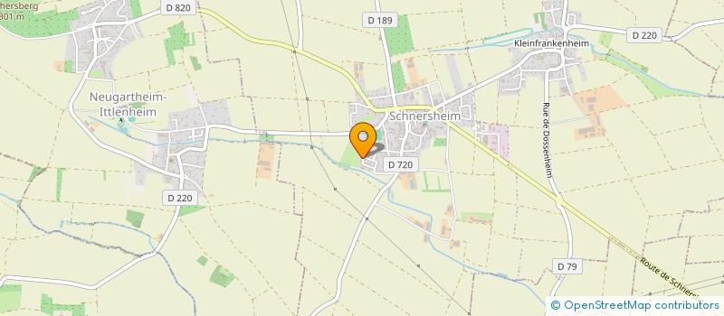 localisation de l'entreprise GROUPE HESTIA HOLDING  SCHNERSHEIM