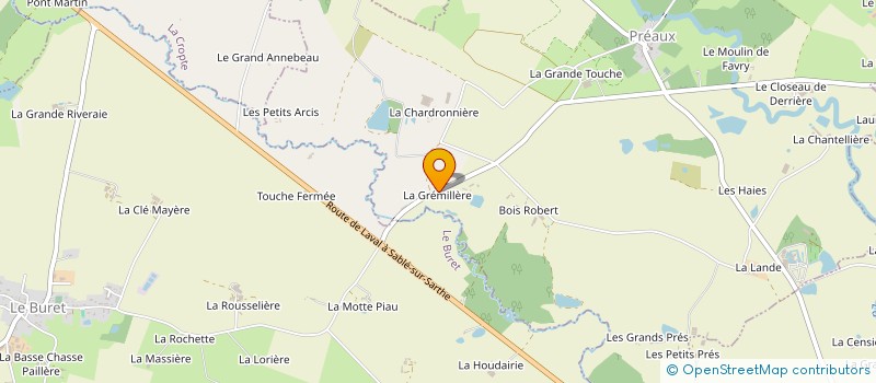 localisation de l'entreprise GROUPE HESTIA PSB à PREAUX