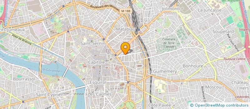 localisation de l'entreprise GROUPE HG  TOULOUSE