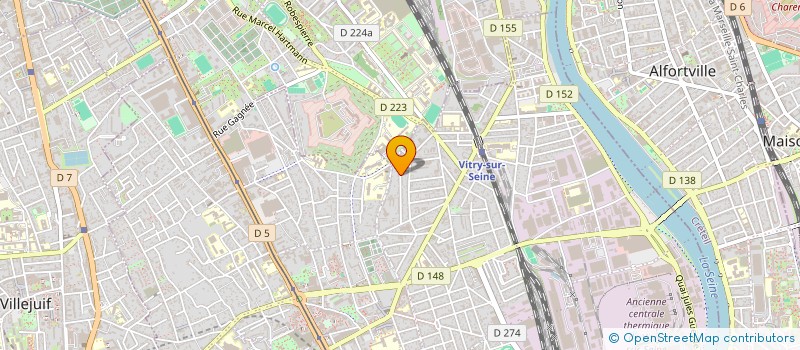 localisation de l'entreprise GROUPE HH  VITRY-SUR-SEINE