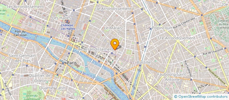 localisation de l'entreprise GROUPE HISTOIRE DES MINES ET METALLURGIE à PARIS