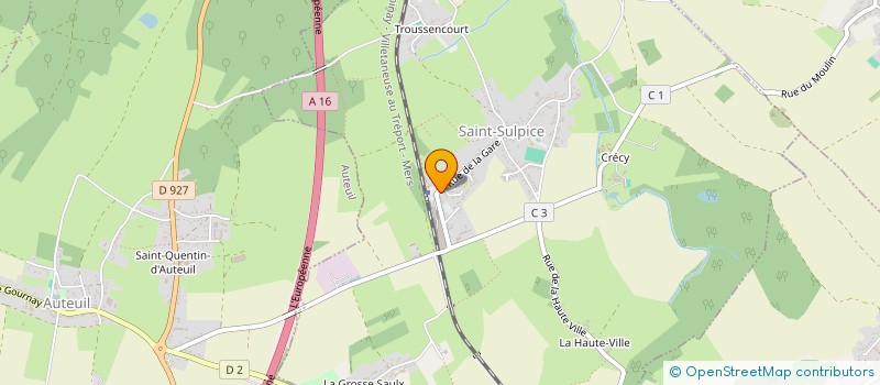 localisation de l'entreprise GROUPE HISTORIQUE DE SAINT-SULPICE à SAINT-SULPICE