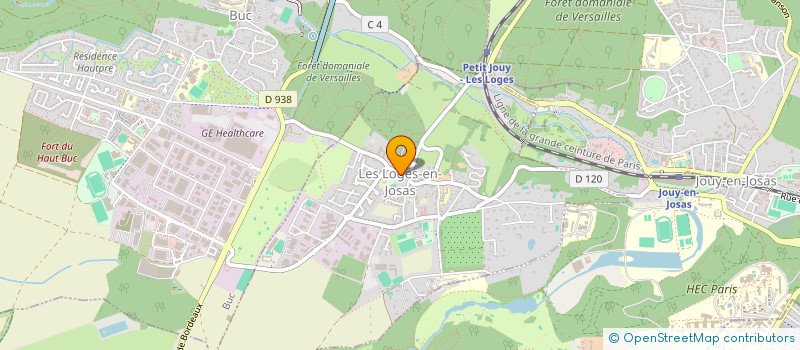 localisation de l'entreprise GROUPE HOCHE à LES LOGES-EN-JOSAS