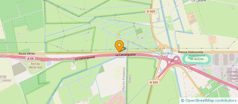 localisation de l'entreprise GROUPE HOLDING DIAZ  SALON-DE-PROVENCE