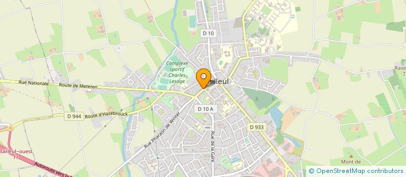 localisation de l'entreprise GROUPE HOLDSIM à BAILLEUL