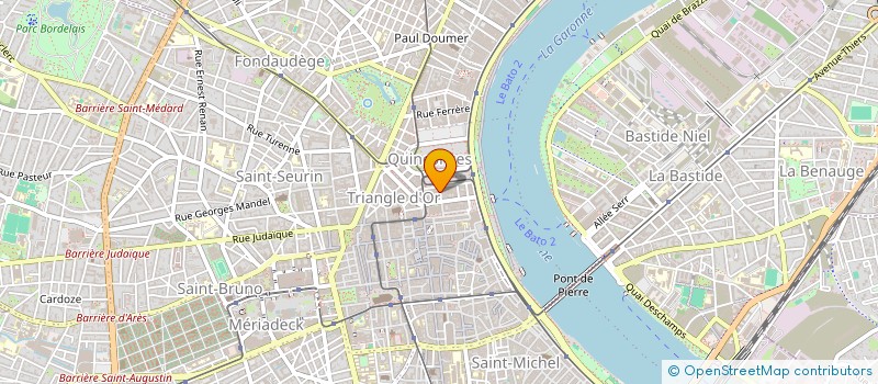 localisation de l'entreprise GROUPE HORIZON VERT à BORDEAUX