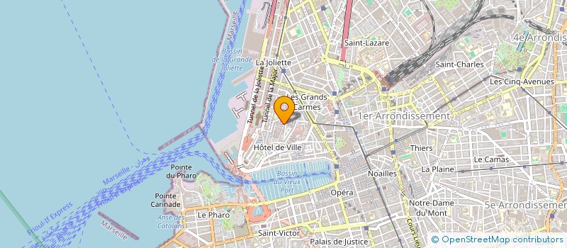 localisation de l'entreprise GROUPE HORS NORME à MARSEILLE