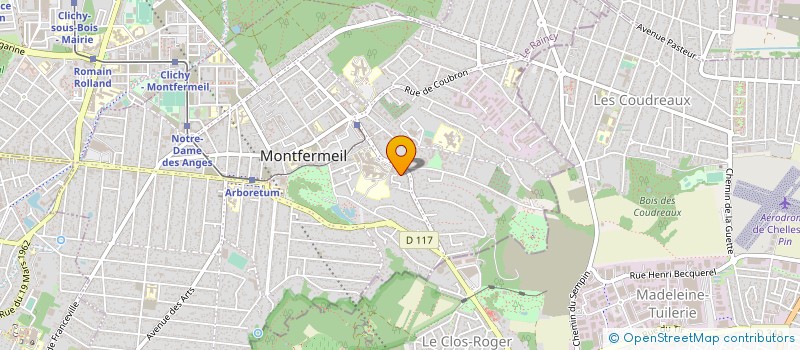 localisation de l'entreprise GROUPE HOSPITALIER INTERCOMMUNAL LE RAINCY MONTFERMEIL à MONTFERMEIL