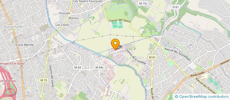 localisation de l'entreprise GROUPE HYGIENE ET SECURITE HERAULT à L'UNION