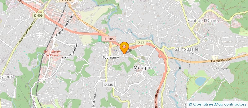 localisation de l'entreprise GROUPE HYGIENE SERVICES à MOUGINS