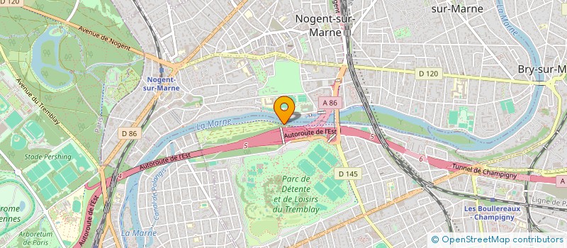 localisation de l'entreprise GROUPE I2T  CHAMPIGNY-SUR-MARNE