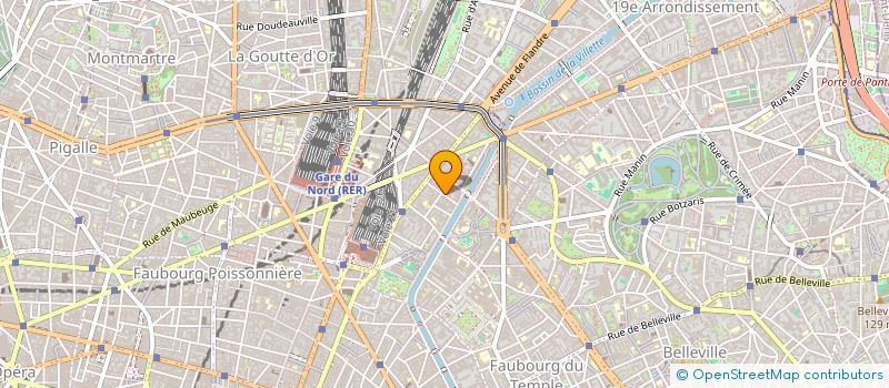 localisation de l'entreprise GROUPE IGS - CIEFA  PARIS