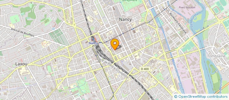 localisation de l'entreprise GROUPE ILIADE  NANCY