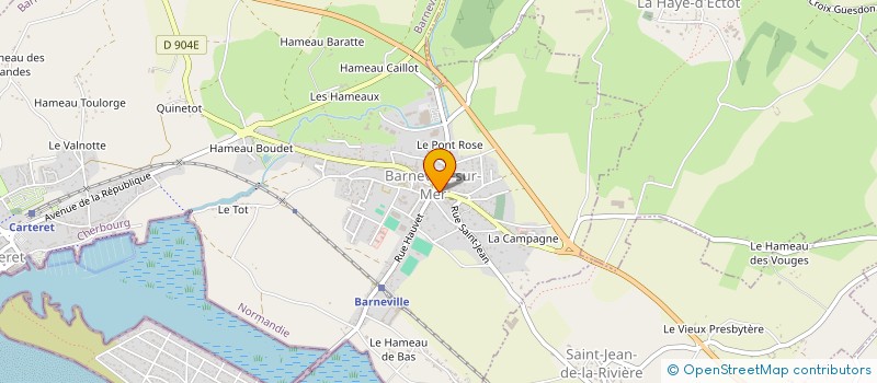 localisation de l'entreprise GROUPE ILTOUR à BARNEVILLE-CARTERET