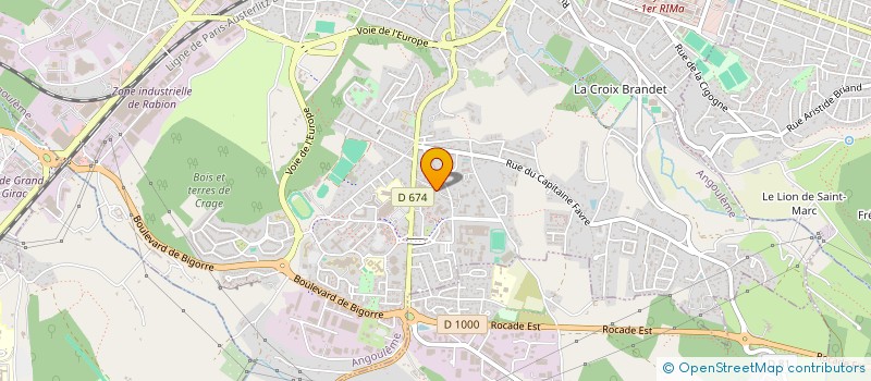 localisation de l'entreprise GROUPE IMMO à ANGOULEME