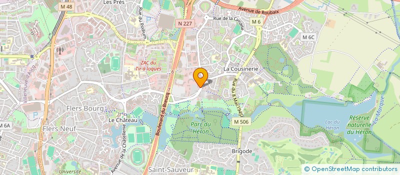 localisation de l'entreprise GROUPE IMMO INVEST  VILLENEUVE-D'ASCQ