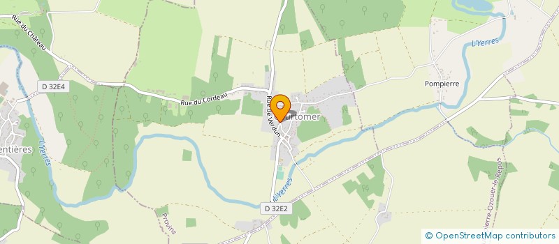 localisation de l'entreprise GROUPE IMMO SERVICES à COURTOMER
