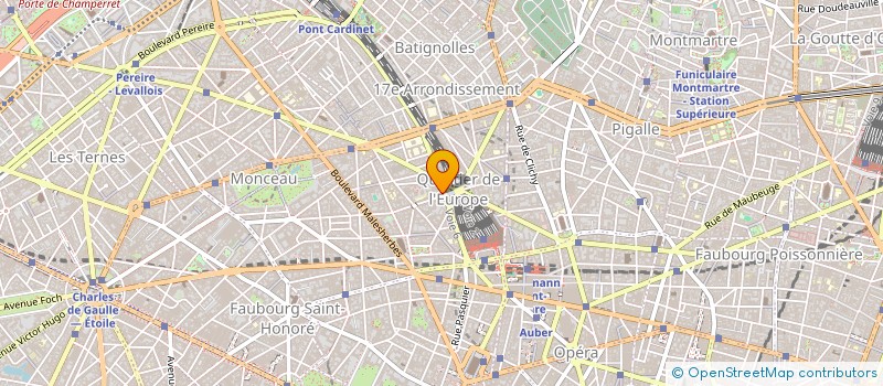 localisation de l'entreprise GROUPE IMMOBILIER EUROPE à PARIS