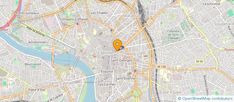 localisation de l'entreprise GROUPE IMMOBILIER MERCURE FRANCE  TOULOUSE