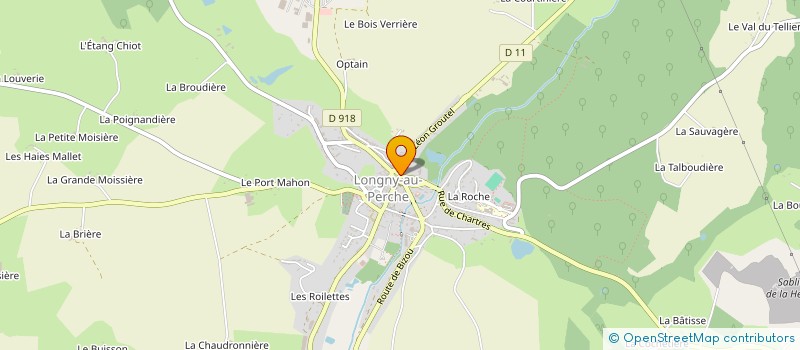 localisation de l'entreprise GROUPE IMMOBILIER PERCHE & CONFINS à LONGNY LES VILLAGES