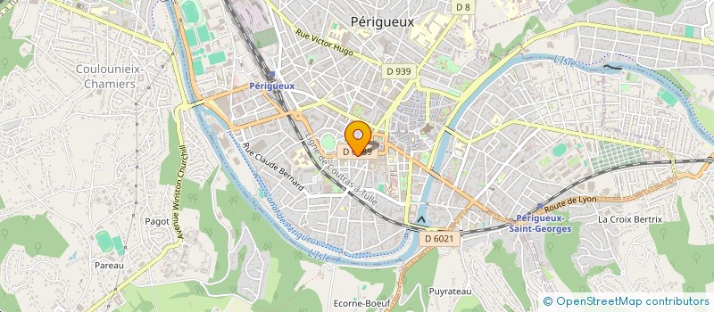localisation de l'entreprise GROUPE IMMOBILIER RENOVATEUR PATRIMOINE à PERIGUEUX