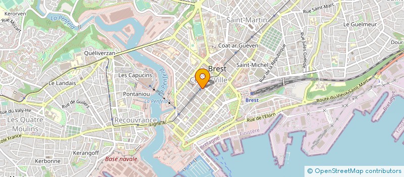 localisation de l'entreprise GROUPE IMMOBILIER SIAM à BREST