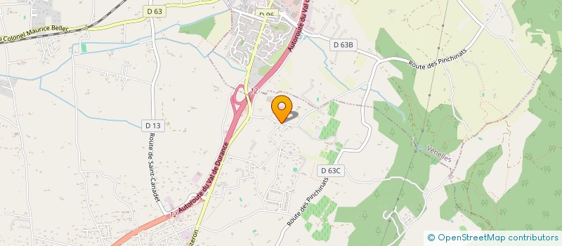 localisation de l'entreprise GROUPE IMMOBILIER STEPHANE CHARASSE  AIX-EN-PROVENCE