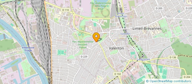 localisation de l'entreprise GROUPE IMMOEXPERT  VALENTON