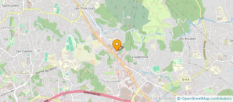 localisation de l'entreprise GROUPE IMMOLIA à MARSEILLE