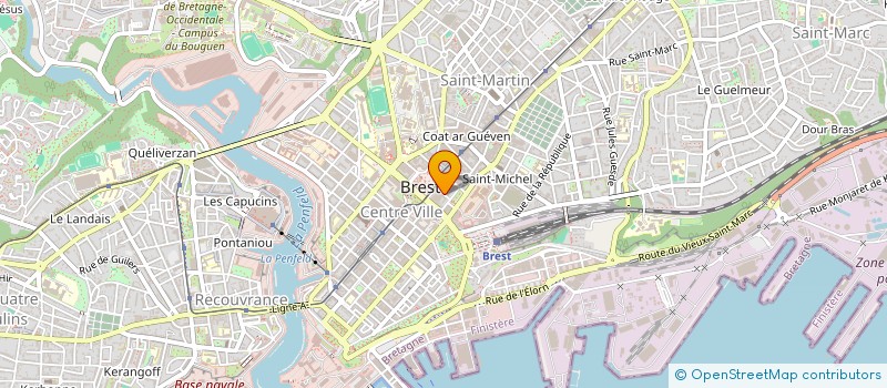 localisation de l'entreprise GROUPE IMOBAT à BREST