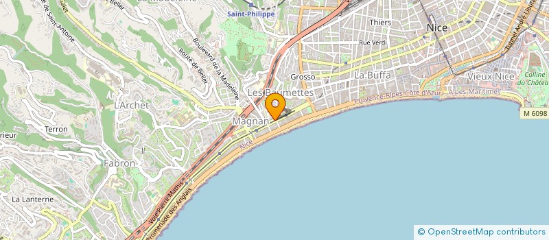 localisation de l'entreprise GROUPE IMPACT IMMOBILIER INTERNATIONAL à NICE