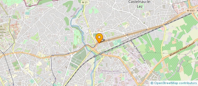 localisation de l'entreprise GROUPE INCLINE  CASTELNAU-LE-LEZ