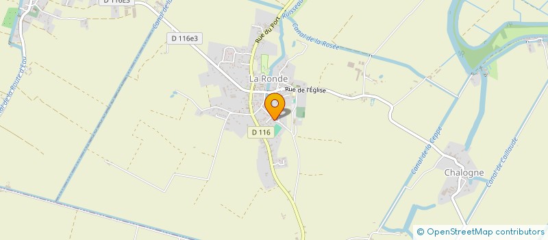 localisation de l'entreprise GROUPE INDEPENDANT DE RECHERCHES ESOTERIQUES  LA RONDE