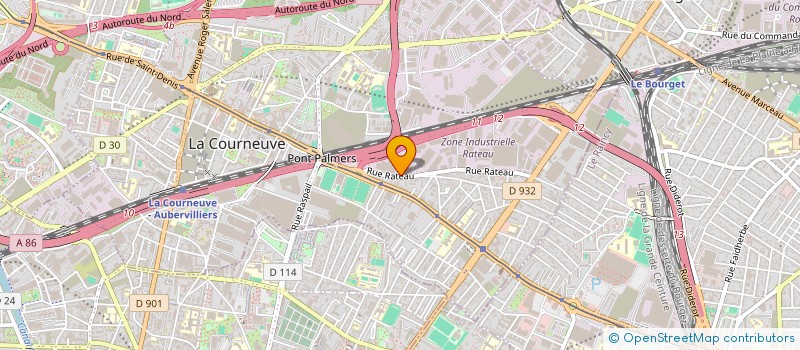 localisation de l'entreprise GROUPE INDIVISO à LA COURNEUVE