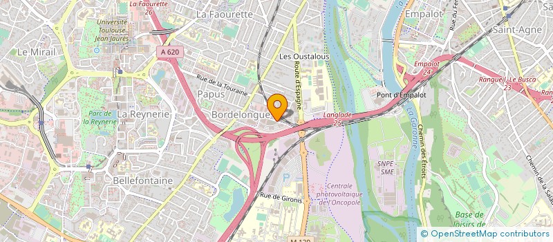 localisation de l'entreprise GROUPE INFORMATIQUA FRANCE à TOULOUSE