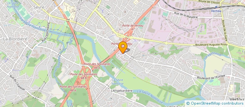 localisation de l'entreprise GROUPE INFRARESO à VERTOU
