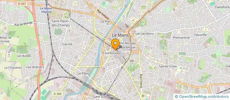 localisation de l'entreprise GROUPE INN'OUI  LE MANS