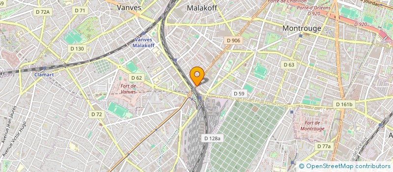 localisation de l'entreprise GROUPE INTEGR'IT  MONTROUGE