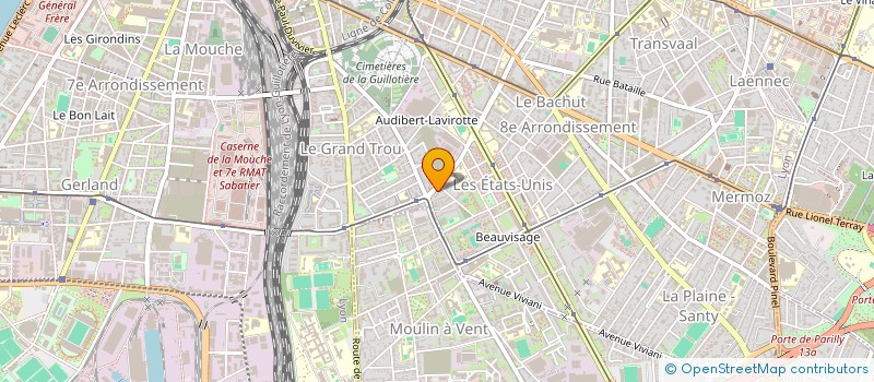 localisation de l'entreprise GROUPE INTELLIGENCE AUGMENTEE  LYON